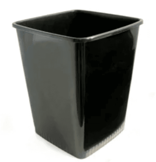 CESTO DE RESIDUO CUADRADO X 13 L - TAPA PLANA