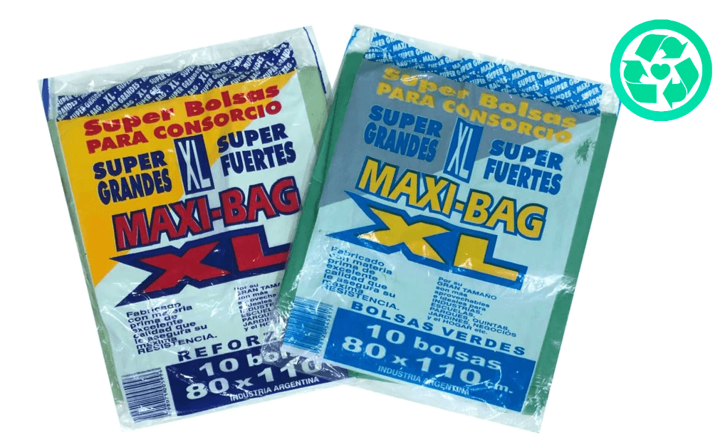 BOLSAS DE RESIDUO 80X110 X 10 UNIDADES VERDES
