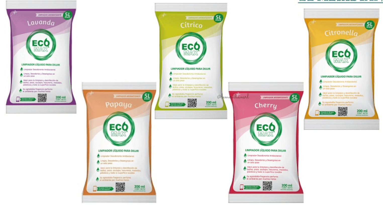 LIMPIADOR ECOMAX MULTISUO RINDE 5L CONCENTRADO -