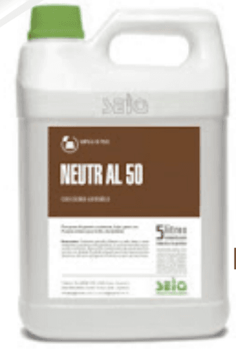 LIMPIADOR NEUTRO CÍTRICO CON BRILLO RESIDUAL X 5L