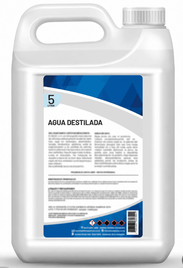 AGUA DESTILADA X 5L