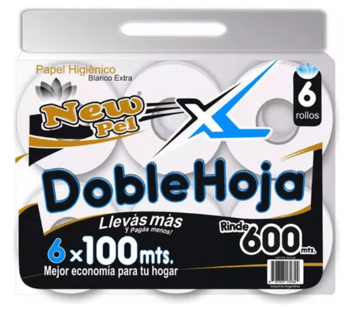 PAPEL HIGIENICO X 100M X 6U PREMIUM