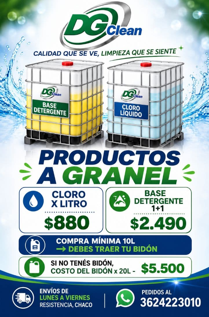CLORO Y BASE A GRANEL